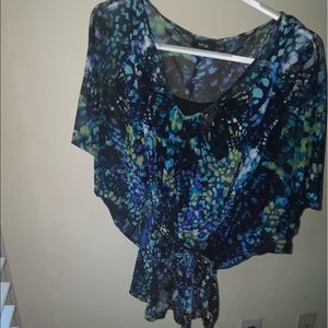 Apt 9 dolman style belted blouse